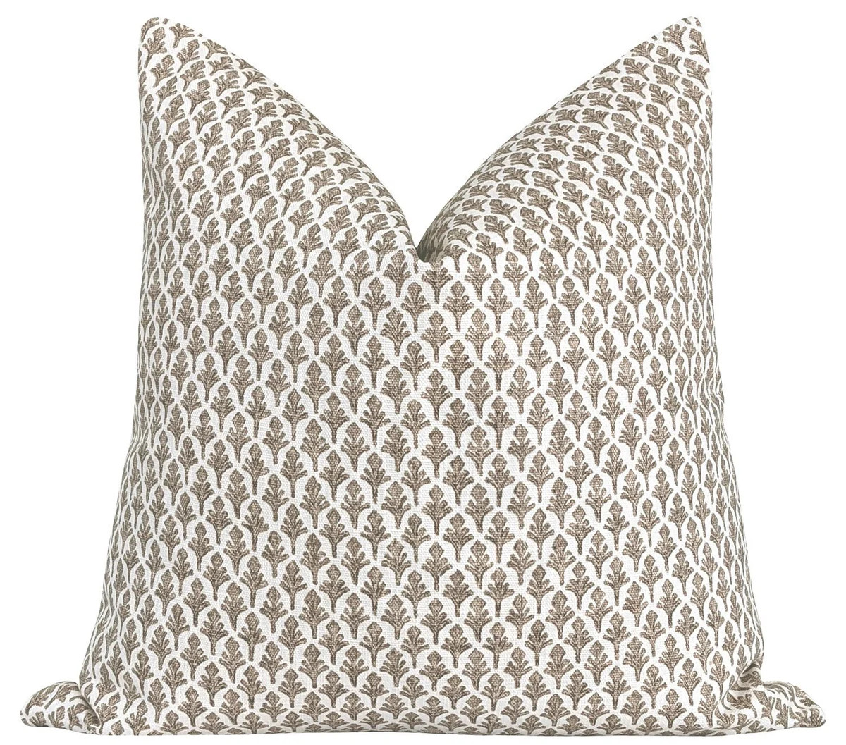 Lilburn Driftwood Floral Pillow | Land of Pillows