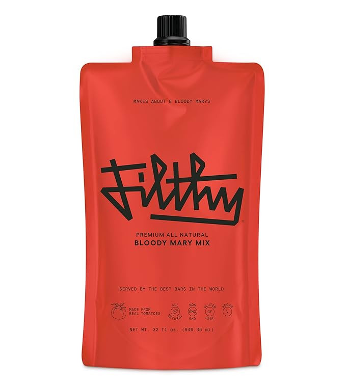 Filthy Bloody Mary Mix, All-Natural, 32 Oz Pouch | Amazon (US)