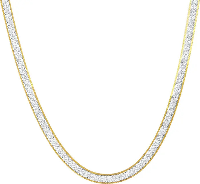 Two-Tone Reversible Chain Necklace | Nordstrom Rack
