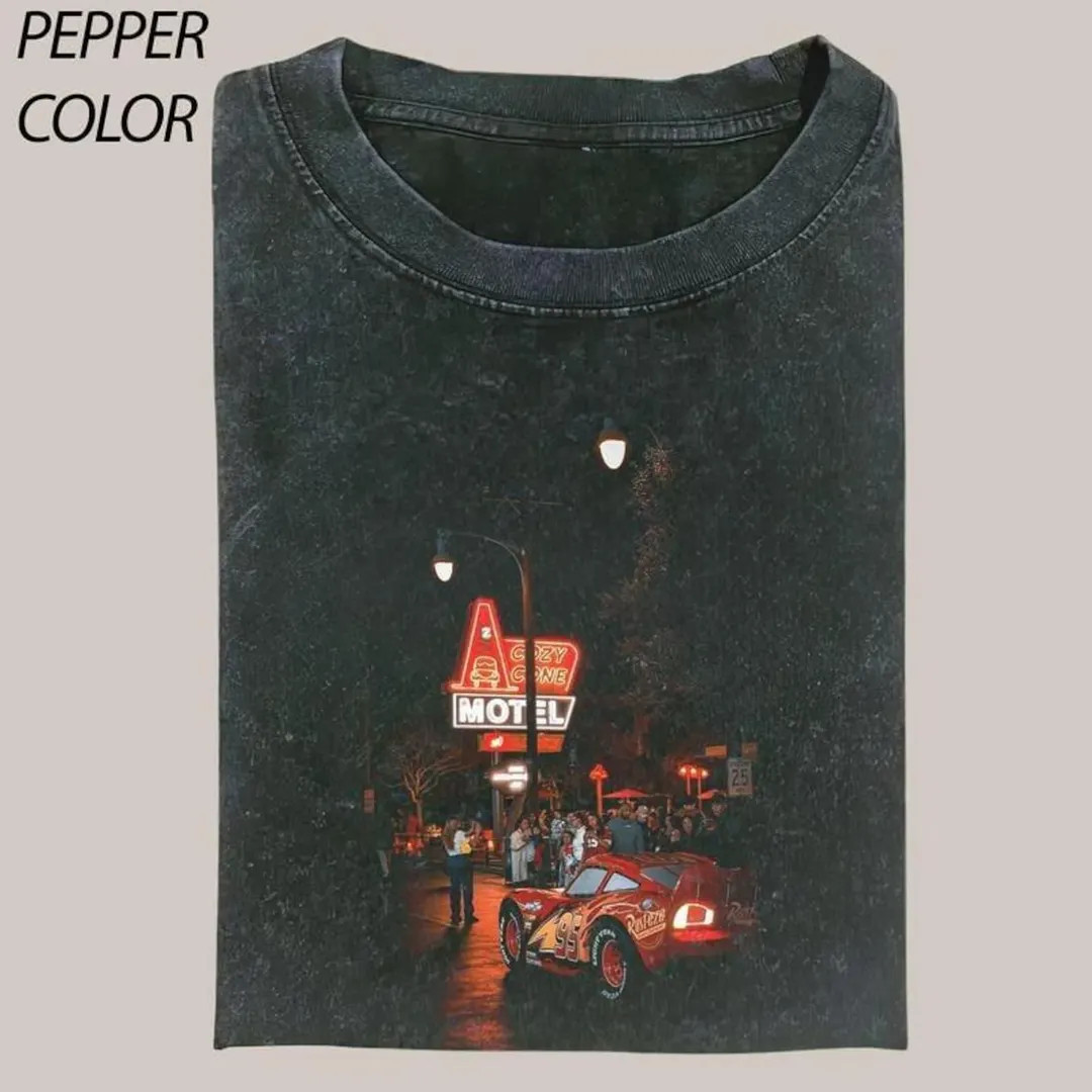 McQueen Cars T-shirt: Cozy Cone Motel, Vintage Y2k Tee | Etsy (US)