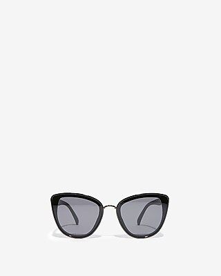 Tinted Cat Eye Sunglasses | Express