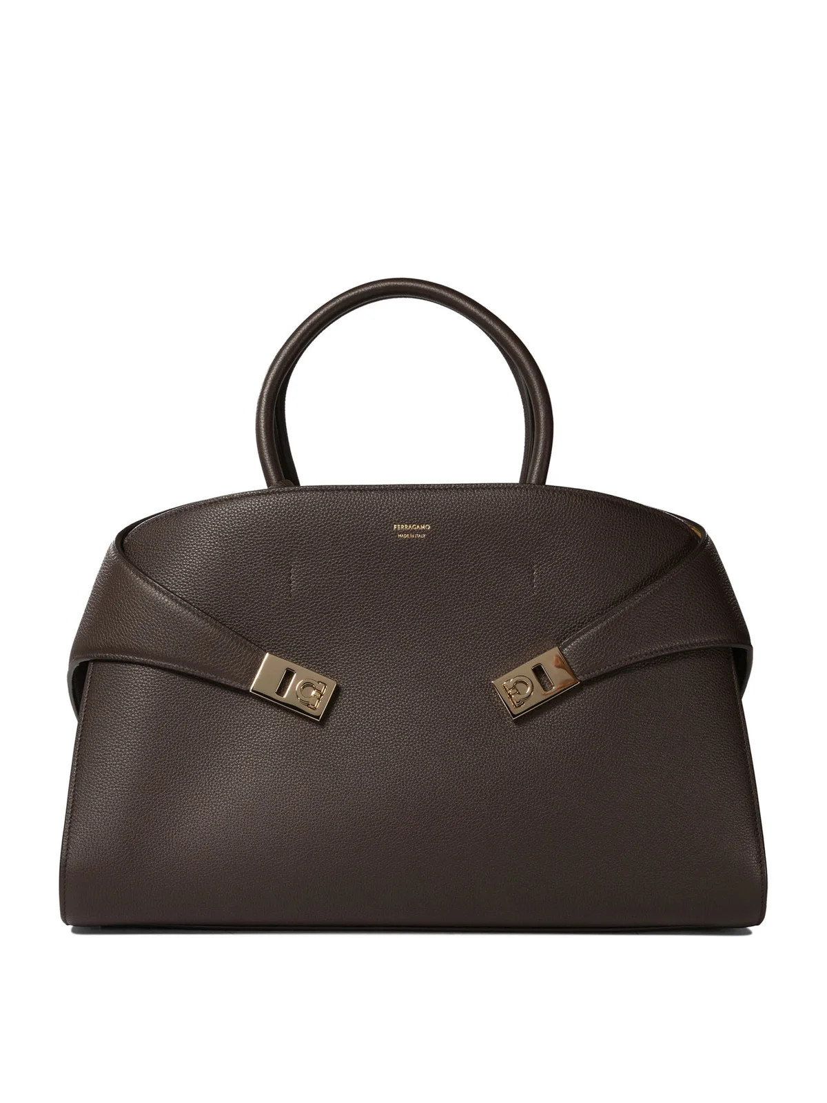 Ferragamo Logo Printed Handbag | Cettire Global