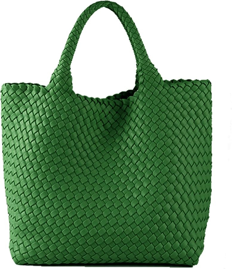 JINMANXUE Fashion Woven Bag Shopper Bag Travel Handbags and Purses Women Tote Bag Large Capacity ... | Amazon (US)