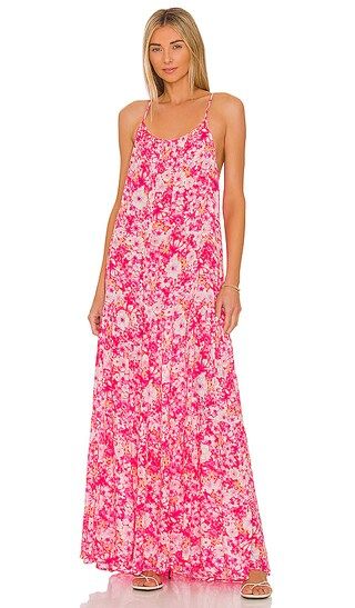 Garden Of Dreams Dress in Bright Rose | Revolve Clothing (Global)