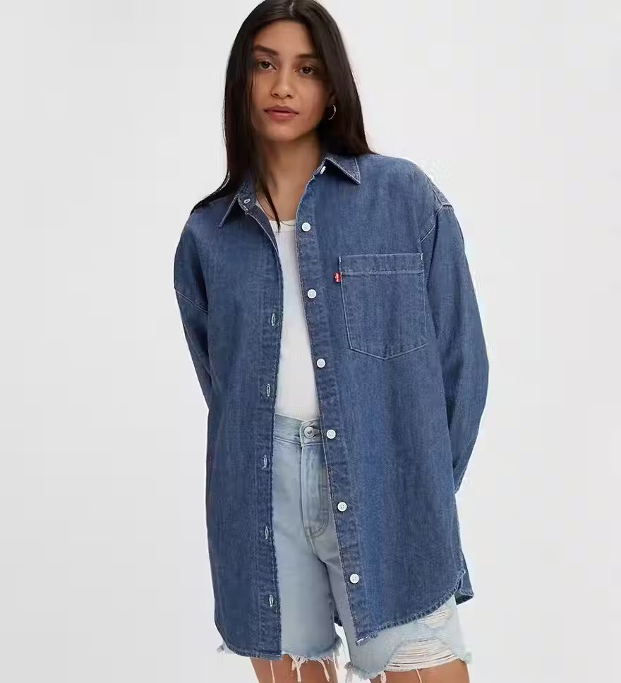 Nola Oversized Button Up Shirt | LEVI'S (US)