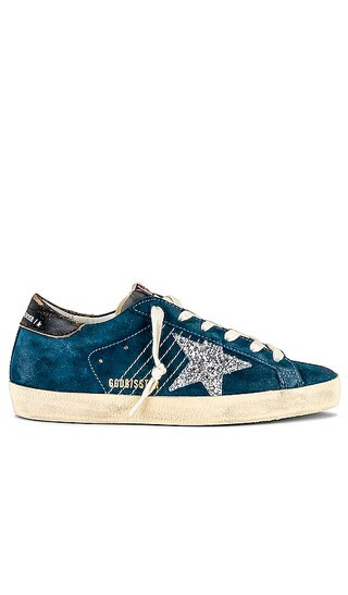 Superstar Sneaker in Blue, Grey, Silver, & Black | Revolve Clothing (Global)