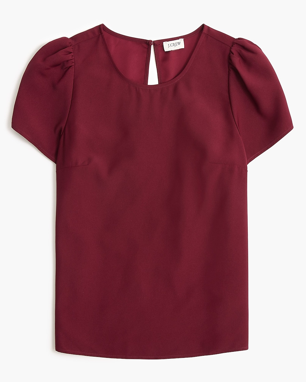 Short-sleeve crepe top | J.Crew Factory