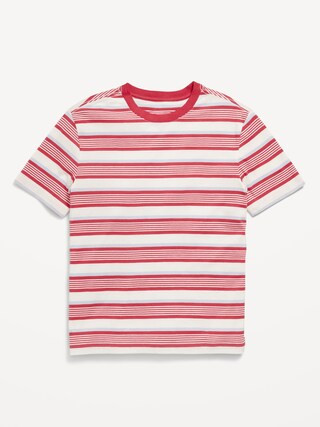 Softest Short-Sleeve Striped T-Shirt for Boys | Old Navy (CA)