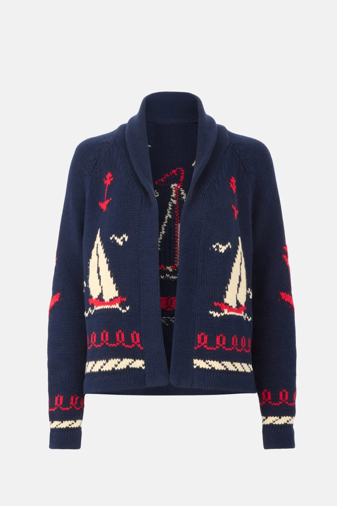 The Great. The Sailboat Lodge Cardigan | Rent the Runway