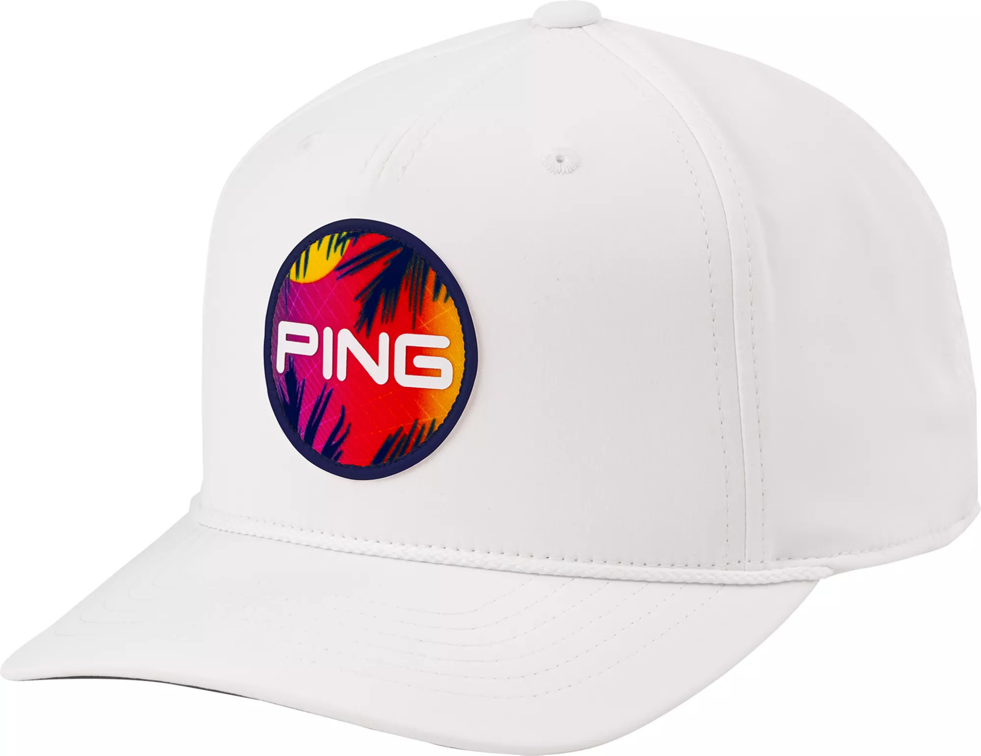 PING Adult Electric Sunset Golf Hat, Men's, White | DICK'S Sporting Goods