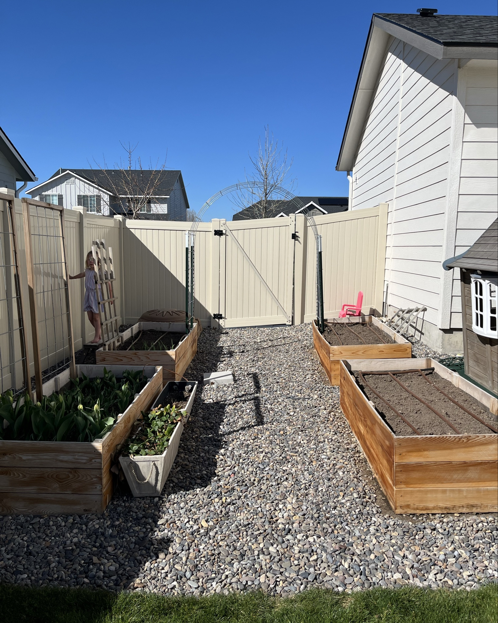 Wood finish to brighten up your planter boxes in your garden. Check out that before and after! It protects the wood and is food safe and gives them a fresh new look. Highlight recommend

#LTKSeasonal #LTKhome