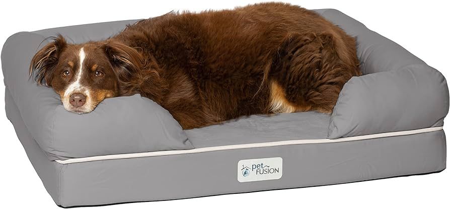 PetFusion Ultimate Dog Bed, Orthopedic Memory Foam, Multiple Sizes and Colors, Medium Firmness Pi... | Amazon (US)