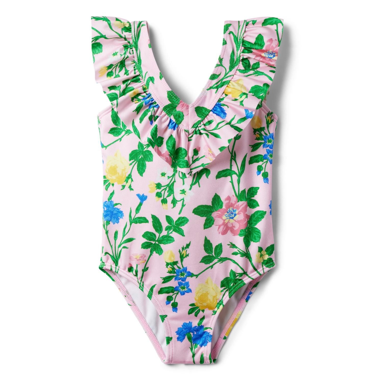 Floral Ruffle Swimsuit | Janie and Jack