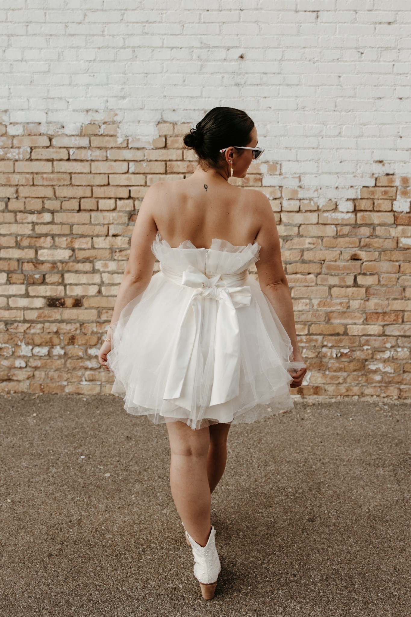The perfect dress for brides & engagement photos! I mean look at that bow and all the tulle!!! 🤍💍👰🏻‍♀️ I also included dresses and accessories I would wear today if I was getting married 🥺🫶🏻

#LTKStyleTip #LTKParties #LTKWedding
