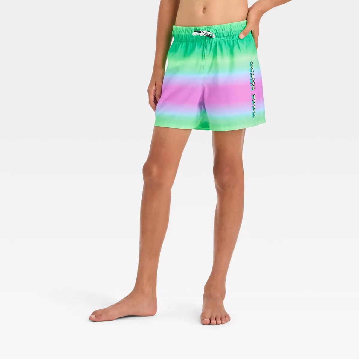 Boys' Ombre Design Swim Shorts - art class™ | Target