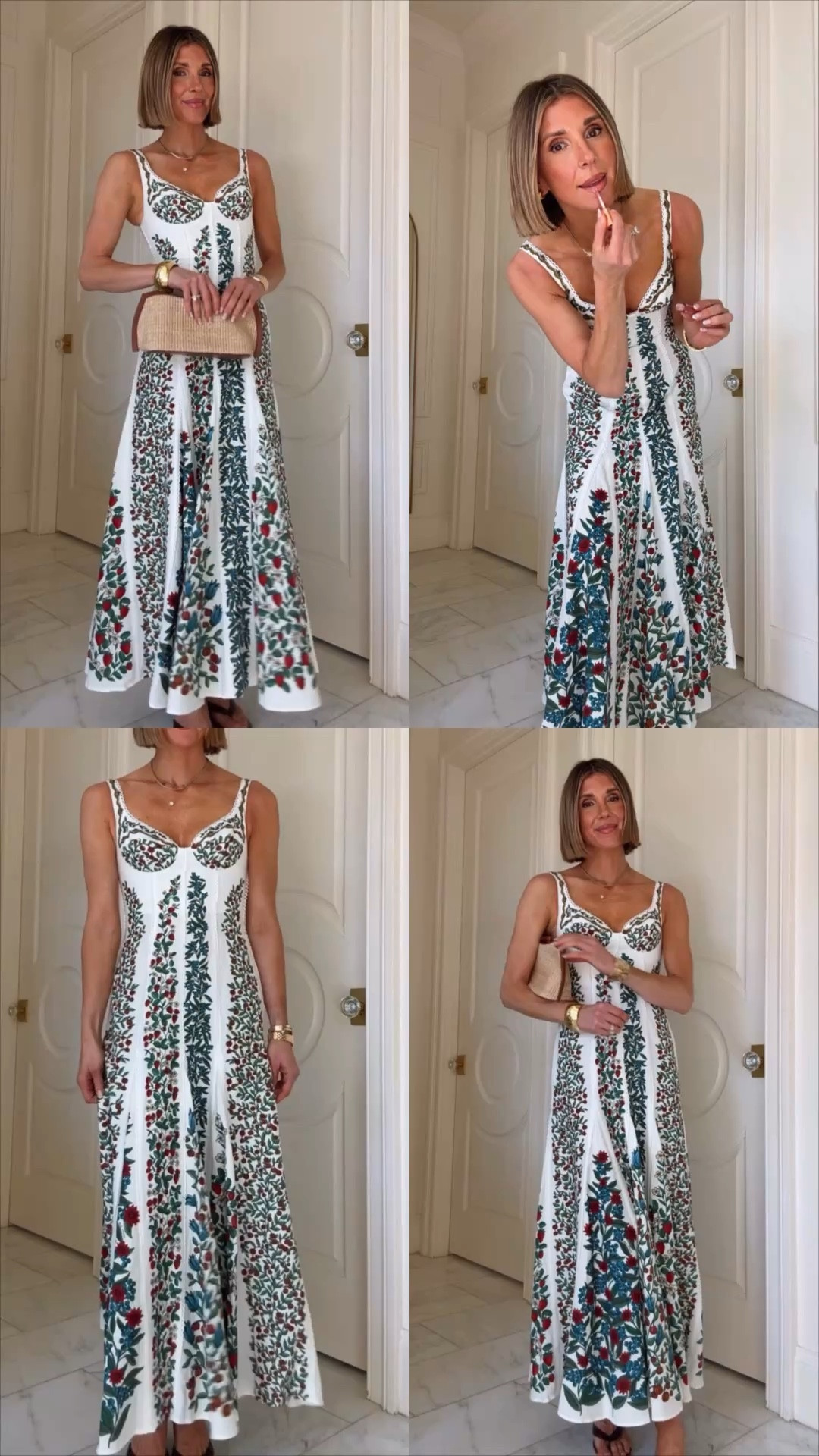 Such a stunning dress! Fit tts wearing size small 