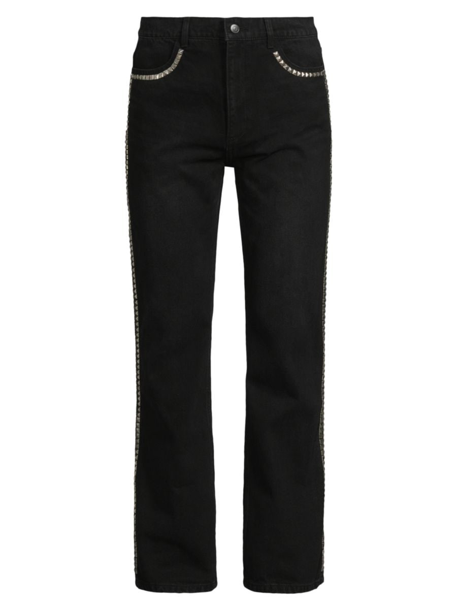 Persistence Of Memory Studded Bootcut Jeans | Saks Fifth Avenue