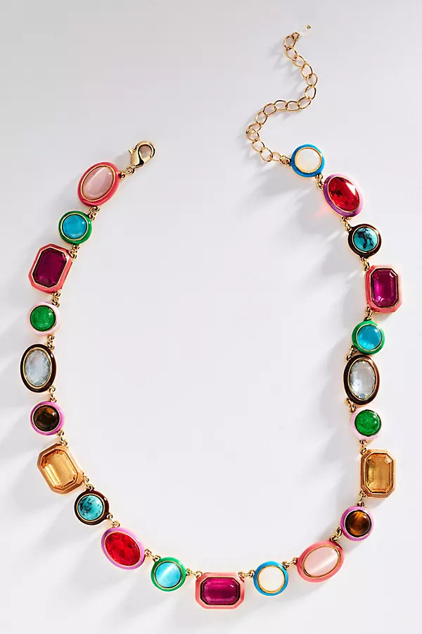 Gemstone Medley Necklace | Anthropologie (US)