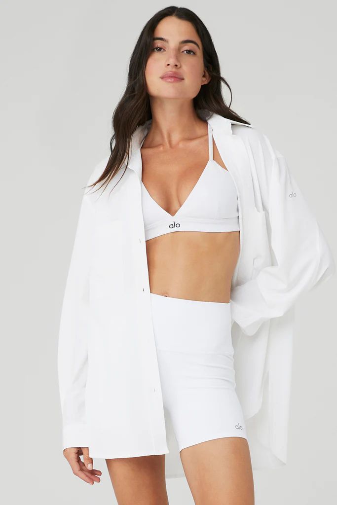 Dreamscape Button Down Long Sleeve | Alo Yoga