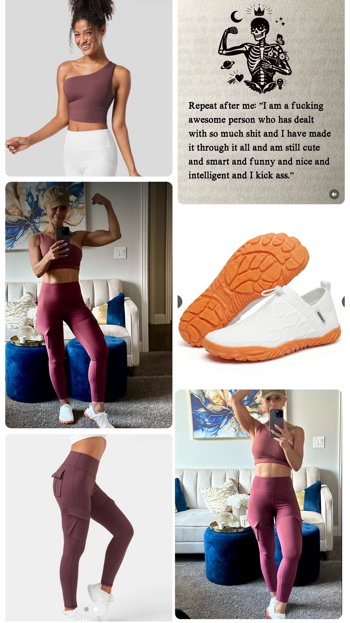 Today’s Pilates Cardio Sculpt class reminded me that your mind is your strongest muscle. 😮‍💨💪🏽Where the mind goes, the body will follow…
Feeling accomplished 😌
Sneakers: Cloud Walk shoes  https://www.nimbao.com/TORI58256

#LTKfitnessgoals #LTKActive #LTKOver40