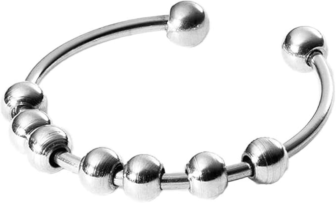 Purelei® Shade Anxiety Bague pour femme en acier inoxydable durable - Bague réglable de taille ... | Amazon (FR)