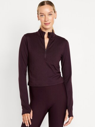CloudComfy Crop Quarter Zip | Old Navy | Old Navy (US)