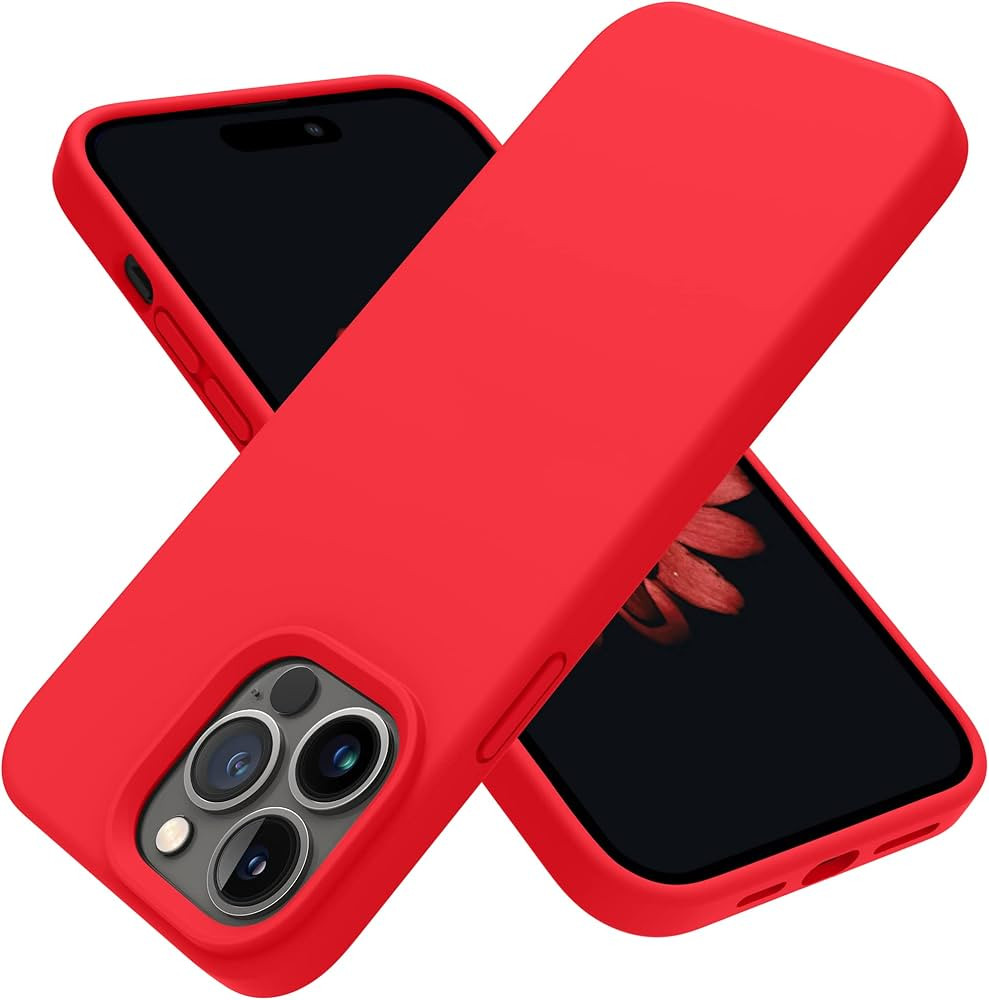 OTOFLY Designed for iPhone 14 Pro Max Case, Silicone Shockproof Slim Thin Phone Case for iPhone 1... | Amazon (US)