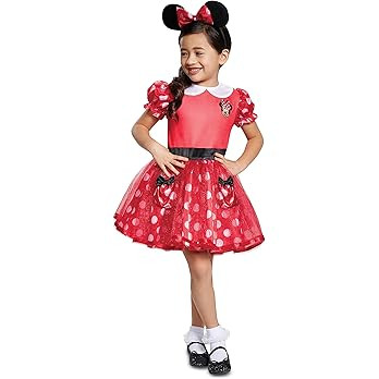 Disguise Disney Minnie Mouse Girls' Costume, Red Size/(2T) | Amazon (US)