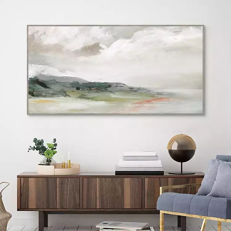 Earth and Clouds Abstract Framed Wall Art | Kirkland's Home