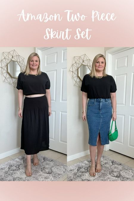 Comment LINK to shop this versatile set from Amazon! Fits true to size.

Follow my shop @emily.noel.g on the @shop.LTK app to shop this post and get my exclusive app-only content!
https://liketk.it/4G5hV

#amazonfashion #twopieceset #versatilefashion #size12style #midsizefashion