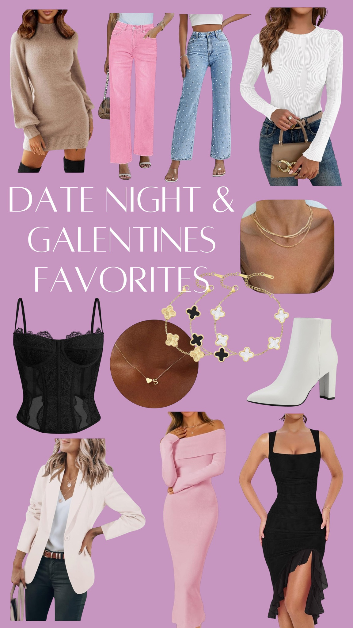The perfect pieces for date night and Galentines!💖

#LTKStyleTip #LTKSeasonal #LTKOver40