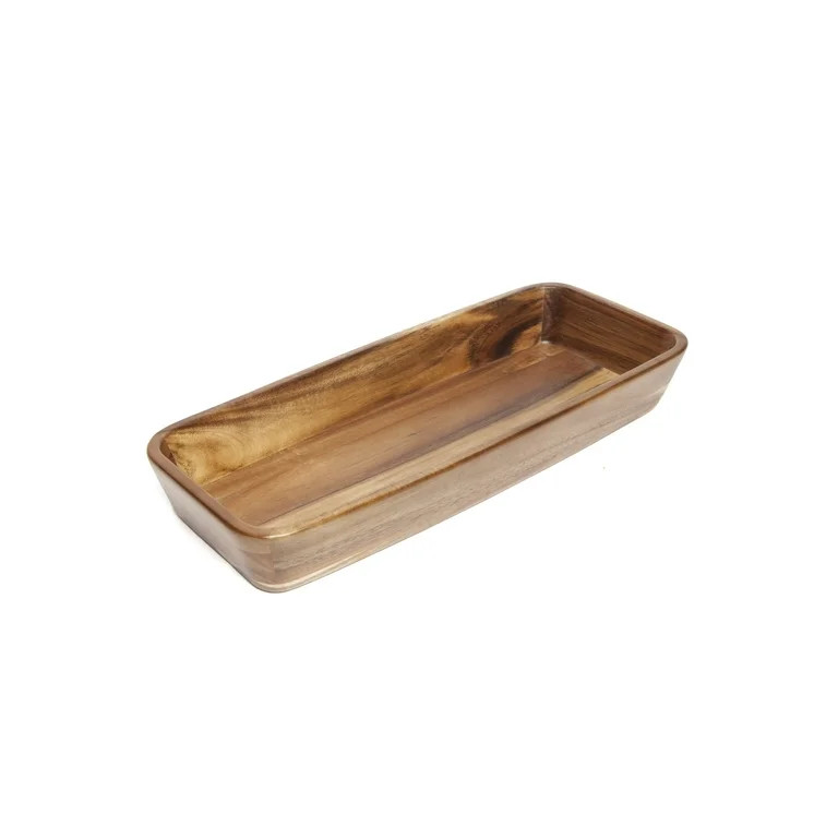 Better Homes & Gardens Acacia Wood Serving Platter | Walmart (US)