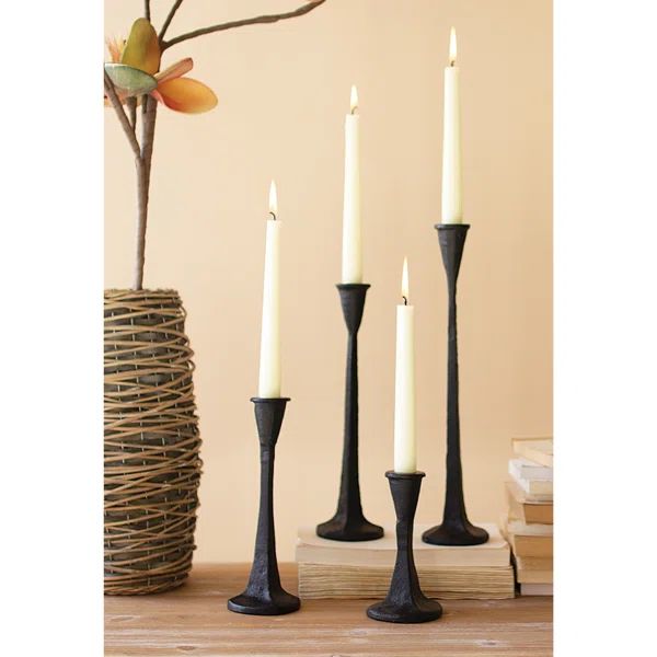 Adalai Iron Tabletop Candlestick | Wayfair North America