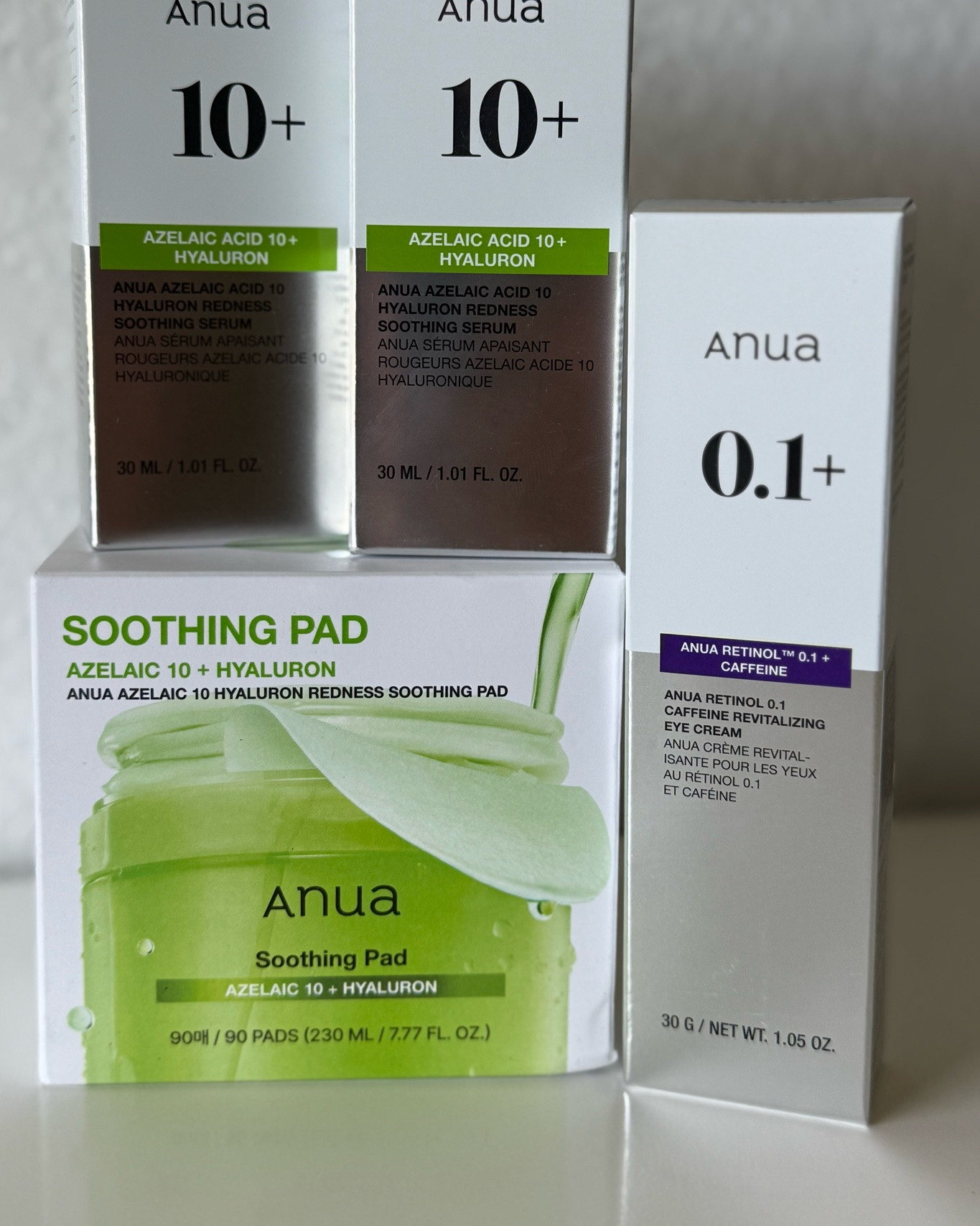 RESTOCK time!!!

The obsession with this little line up is REAL! Anua skincare is just superior 👌🏻💚


#korean skincare
#amaOn skincare
#amazon find
#azelaic acid pads
#azelaic serum
#caffeinated eye cream
#retinal eye cream 
#affordable skincare
#redness solution 
#acne solution 
#skincare solution
#skincare routine

#LTKBeauty #LTKgrwm #LTKselfcare