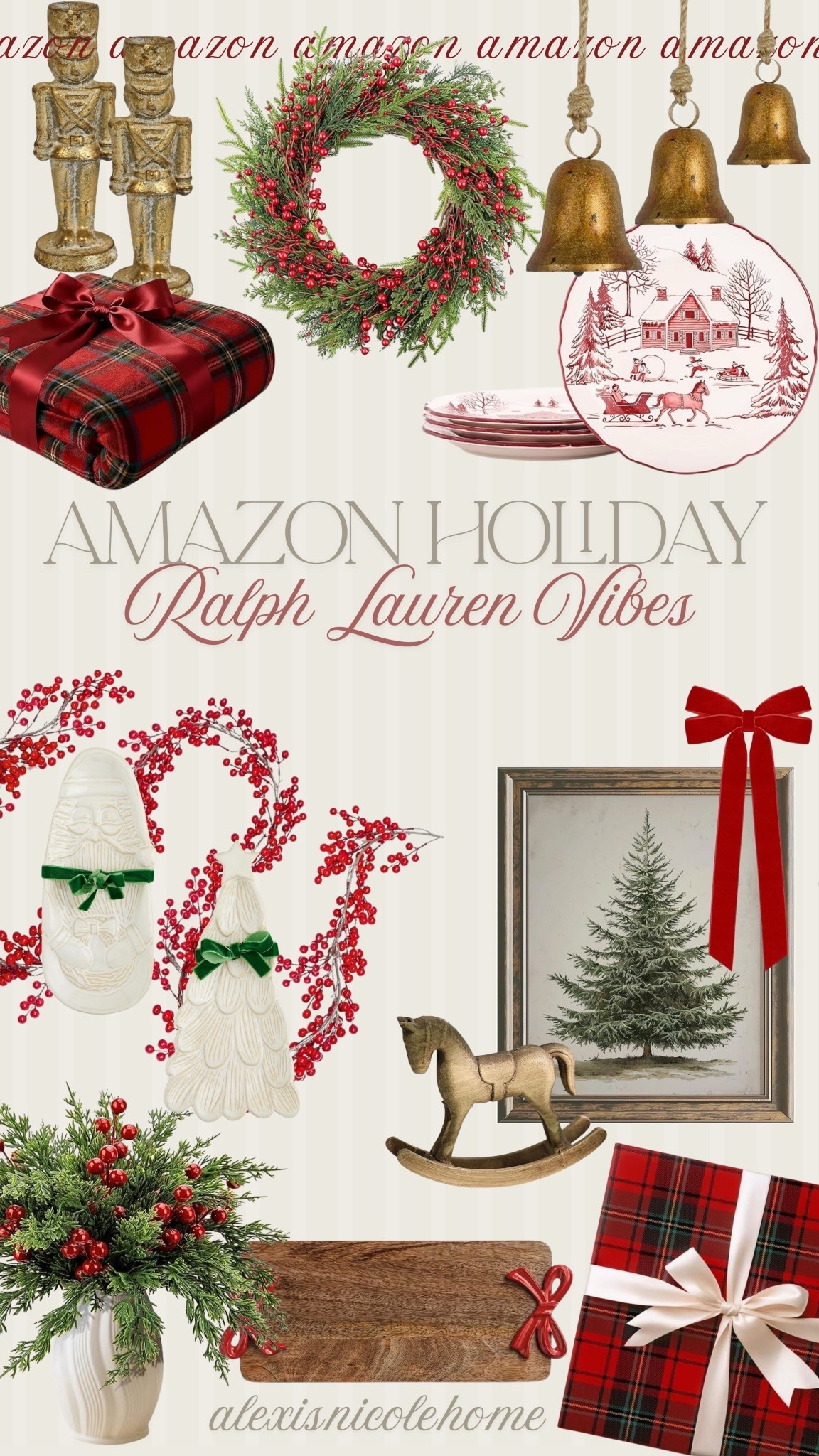 The prettiest holiday finds that give Ralph Lauren on a budget - all from Amazon! ✨🤍🎄

#LTKHoliday #LTKSeasonal #LTKHome
