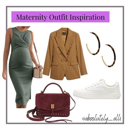 Dress the bump| blazer | maternity clothes | crossbody bag | hoop earrings 

#LTKbump #LTKitbag #LTKshoecrush