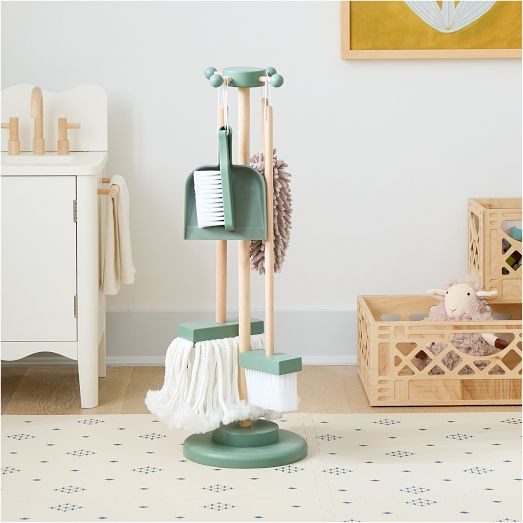 Wooden Cleaning Play Set | West Elm (US)