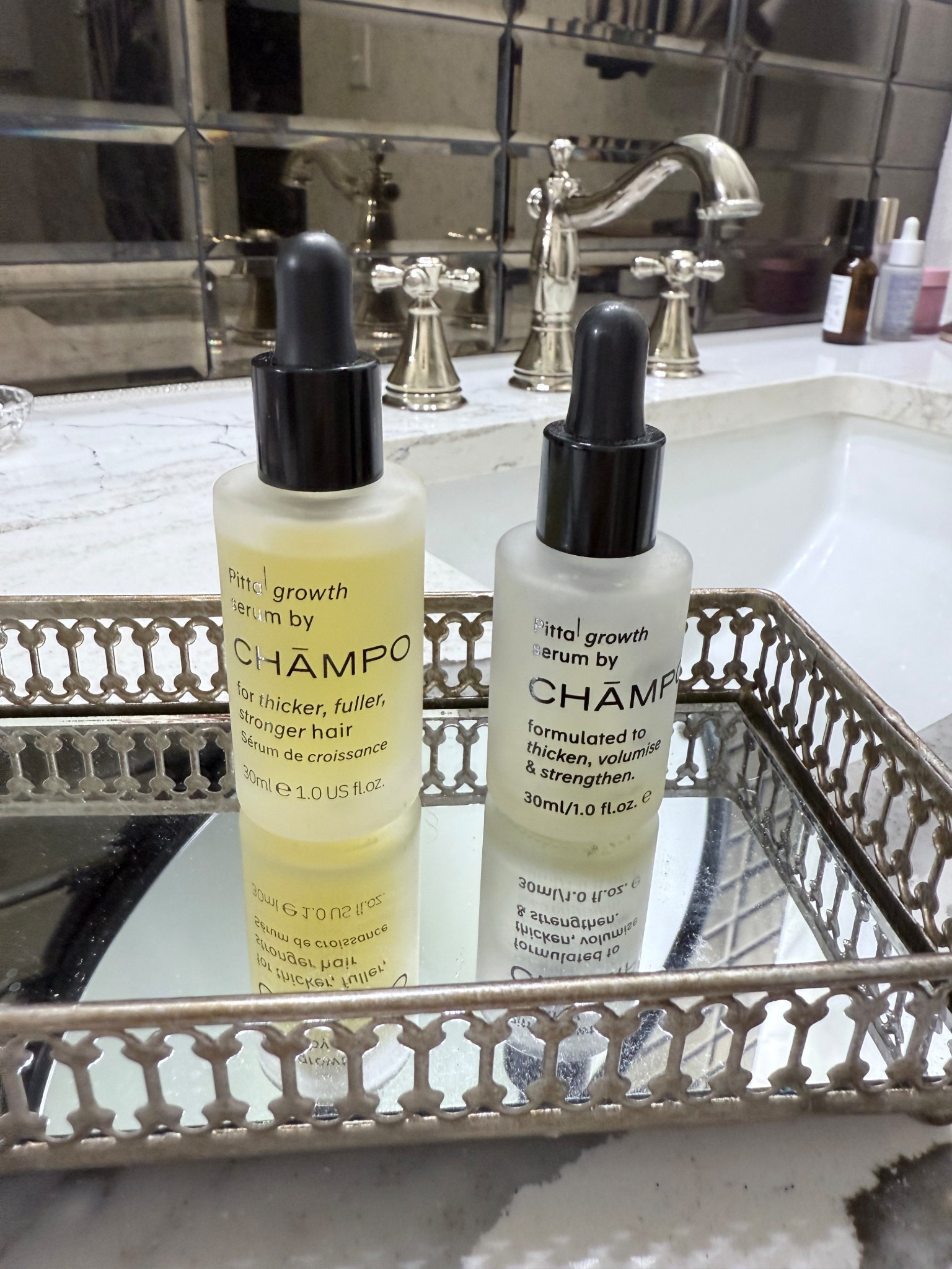 You guys I can’t rave enough on this serum for you hair. I have been using the entire system for 3 months now and my hair has transformed. It’s worth every cent to invest in your hair. This stuff is so freaking good 

#LTKBeauty #LTKselfcare #LTKmorningroutine