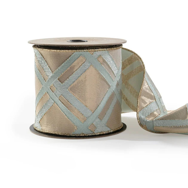 Frosted Lattice Ribbon | Cailini Coastal