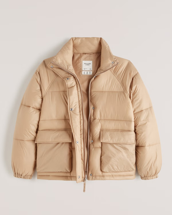 Oversized Utility Puffer | Abercrombie & Fitch (US)