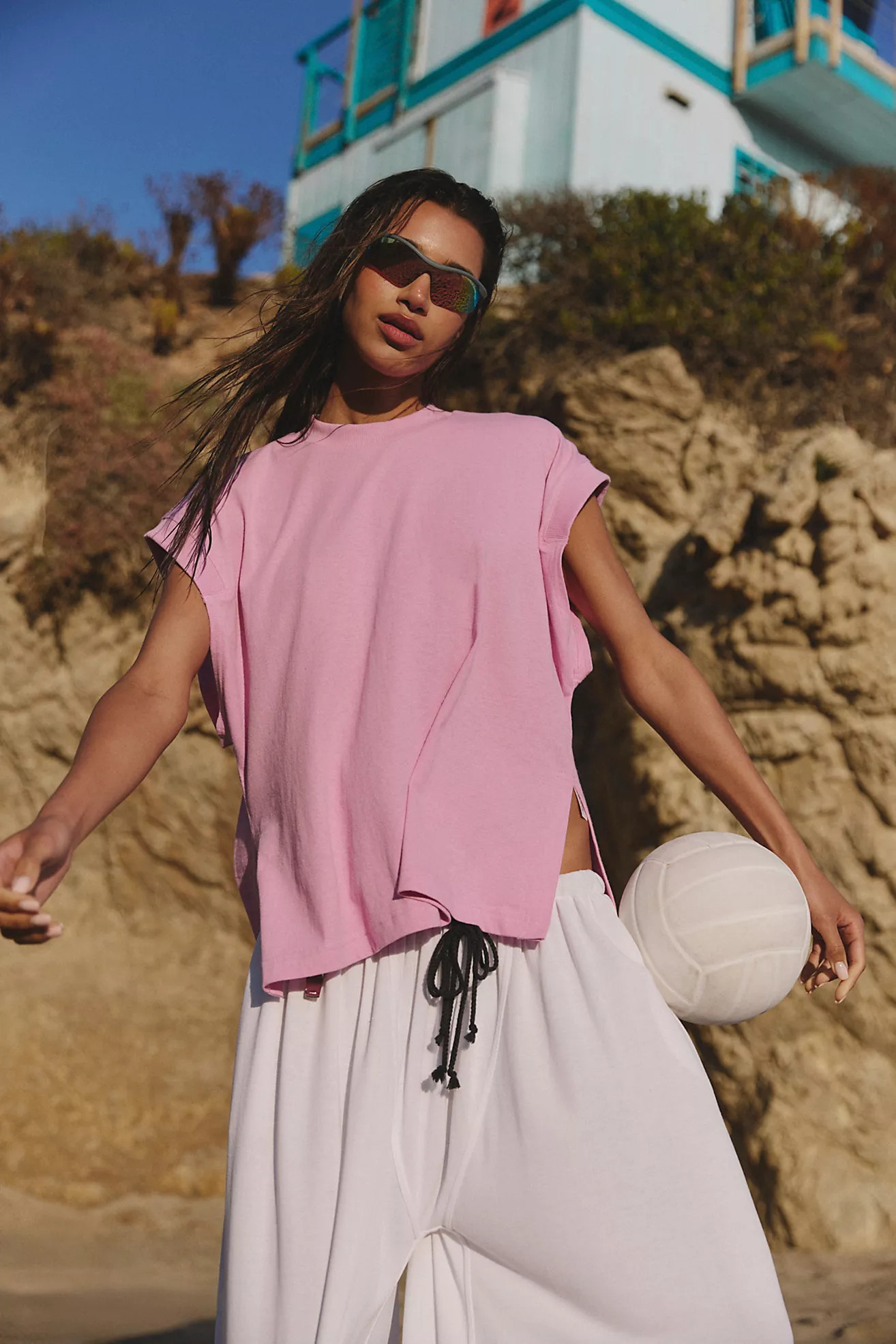 Throw + Go Tee Solid | Free People (Global - UK&FR Excluded)