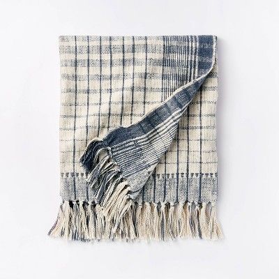Woven Cotton Plaid Throw Blanket - Threshold™ designed with Studio McGee | Target