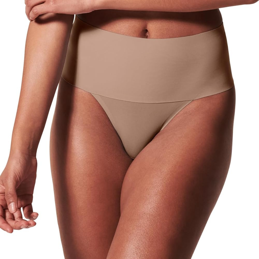SPANX Undie-Tectable Thong - Comfortable Core Control - Invisible Shapewear Thong - Women's No Sh... | Amazon (US)