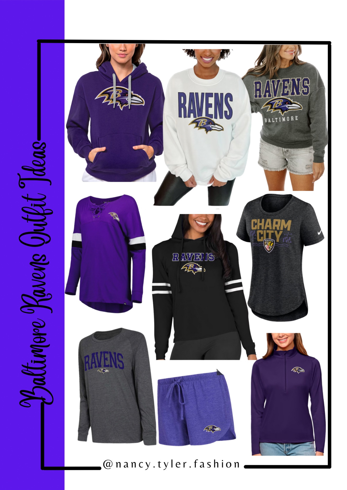 I had a request for Baltimore Ravens gear! #Ravens #BaltimoreRavens #NFLfootball #SuperBowl #football #NFL 

#LTKparties #LTKstyletip #LTKfindsunder100