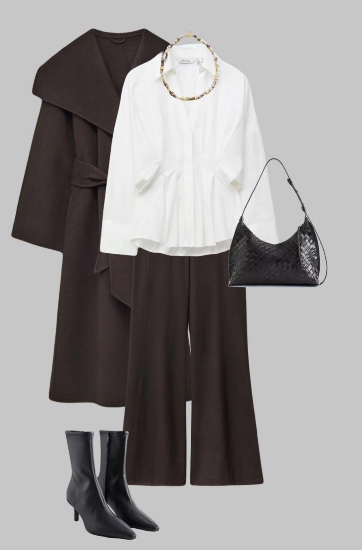 Timeless elegance in chocolate and white 🤎🤍

#LTKeurope #LTKstyletip #LTKcurves