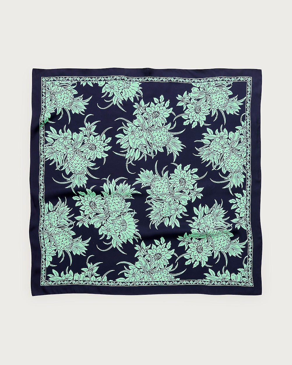 Printed silk scarf | J. Crew US