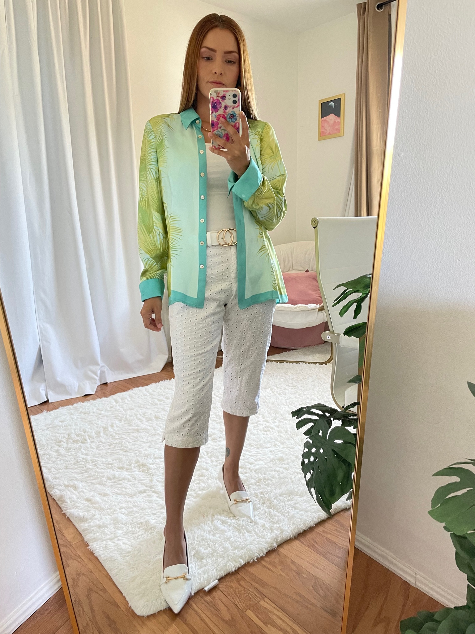 This outfit screams Classy Miami vibes. The white belt goes so well with the short white pumps. #amazonfashion #ootd #founditonamazon

#LTKstyletip #LTKfindsunder100 #LTKfindsunder50