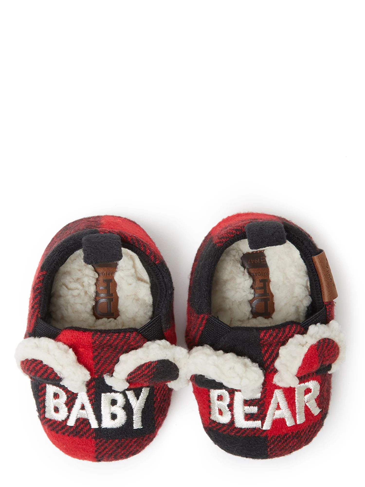 DF by Dearfoams Baby Bear Slippers - Walmart.com | Walmart (US)