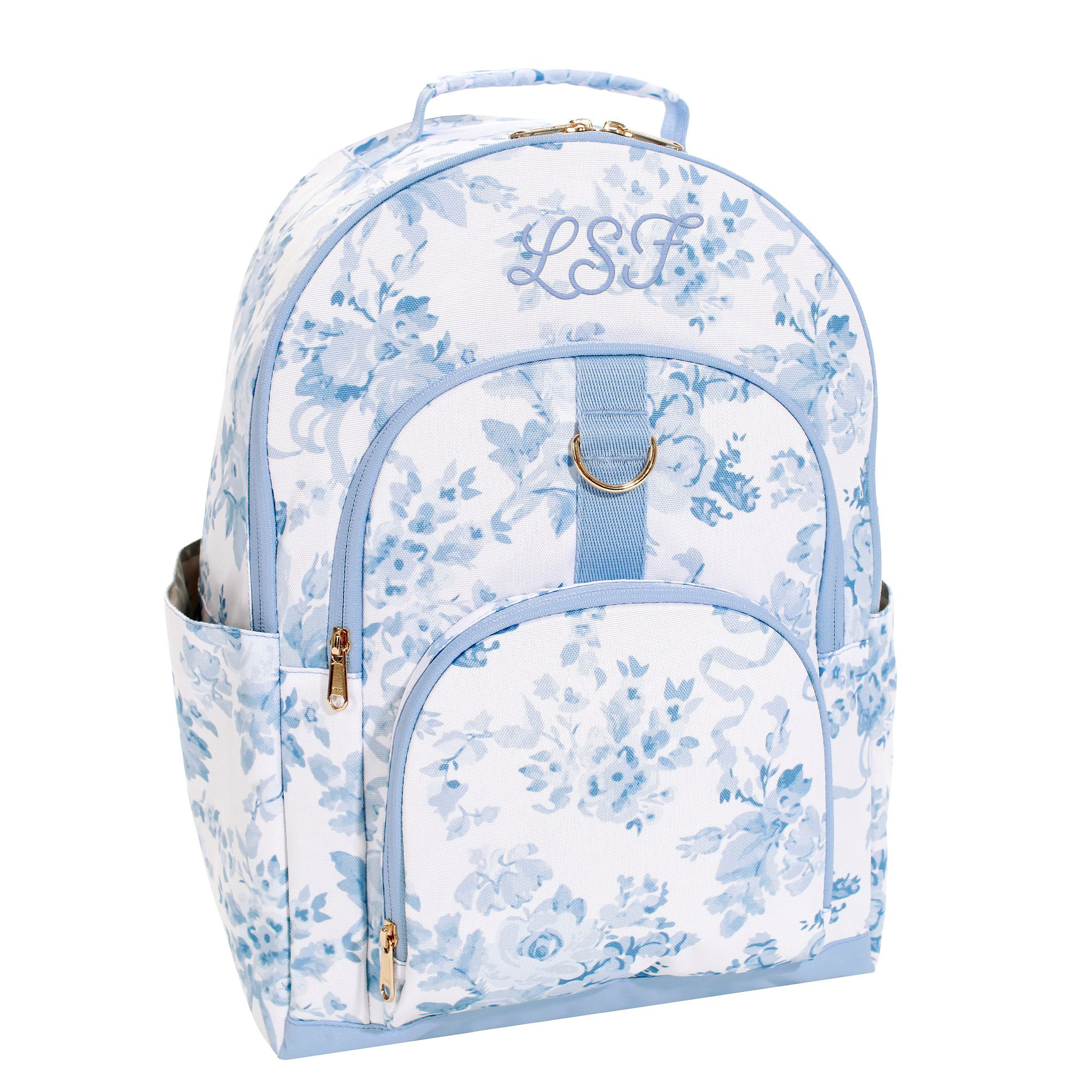 Gear-Up LoveShackFancy Blue Damask Backpack | Pottery Barn Teen