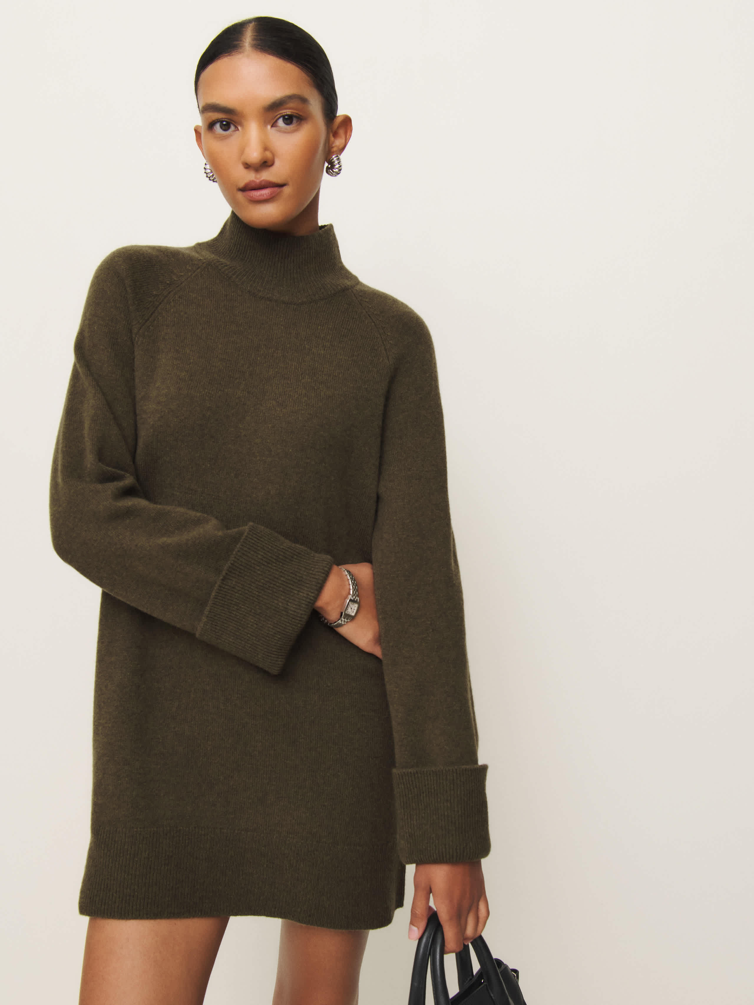 Tate Regenerative Wool Sweater Dress | Reformation (Global)